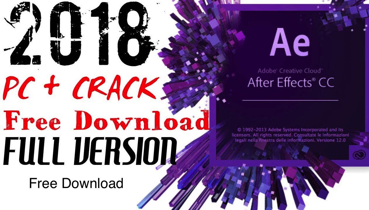 crack after effect cc 2017